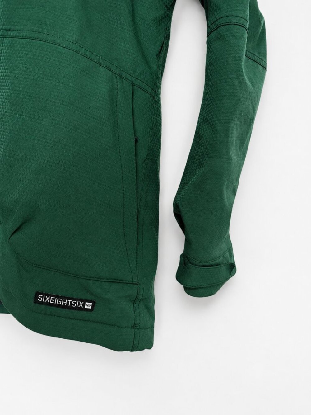 686 Women’s InfiDRY 10K/10K Green Insulated Snow Jacket Size Small - Picture 9 of 14